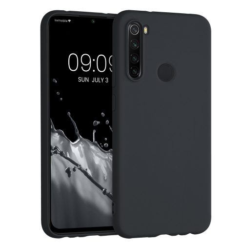 Xiaomi Redmi Note 8 burkolat, szilikon, fekete, 50180.186, kwmobile