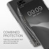 Kwmobile tok Xiaomi Redmi Note 9S/Redmi Note 9 Pro/Redmi Note 9 Pro Max készülékekhez, szilikon, átlátszó/arany, 52149.10