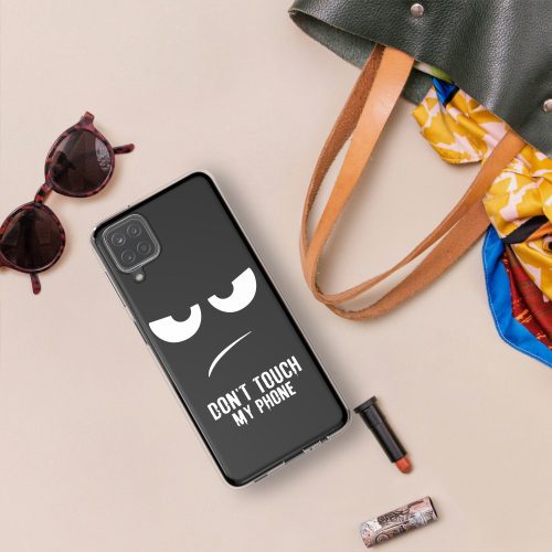 Samsung Galaxy A12 tok, szilikon, fehér, 54210.04, kwmobile