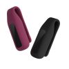 2 db-os tokkészlet Fitbit Luxe, Kwmobile, fekete/bordó, szilikon, 57123.02