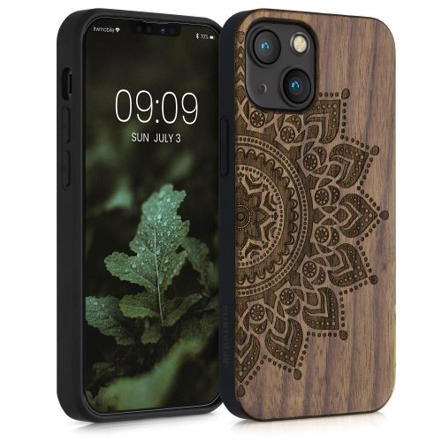 Apple iPhone 13 Mini tok, fa, barna, 55936.04, kwmobile