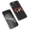 Apple iPhone 13 Mini tok, szilikon, átlátszó, 57142.03, kwmobile