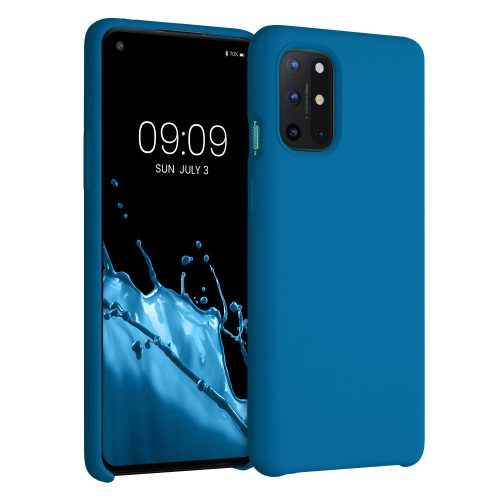 OnePlus 8T tok, szilikon, kék, 53683.228, kwmobile