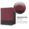 Borító Tolino Vision 6, Kwmobile, piros/fekete, textil, 57164.20