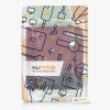 Borító Tolino Vision 6, Kwmobile, piros/fekete, textil, 57164.20