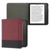 Kobo Libra 2 tok, Kwmobile, piros/fekete, textil, 57170.20