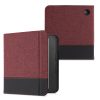 Kobo Libra 2 tok, Kwmobile, piros/fekete, textil, 57170.20