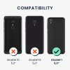 Kwmobile tok Alcatel 1, szilikon, lila, 46363.108