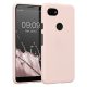 Kwmobile tok Google Pixel 3a telefonhoz, szilikon, rózsaszín, 47590.225