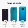 Kwmobile tok Nokia 1.4 telefonhoz, szilikon, kék, 54468.202
