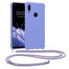 Kwmobile tok Xiaomi Redmi Note 7/Redmi Note 7 Pro telefonhoz, szilikon, kék, 49965.108