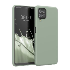   Kwmobile tok Samsung Galaxy A22 telefonhoz, szilikon, zöld, 55493.172