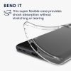 Kwmobile tok OnePlus 10 Pro telefonhoz, szilikon, átlátszó, 57248.03