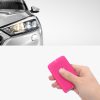 Autókulcs tok Renault 4 gomboshoz - Smart Key, Kwmobile, rózsaszín, szilikon, 54806.22