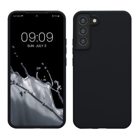   Kwmobile tok Samsung Galaxy S22 Plus készülékhez, szilikon, szürke, 56761.186