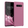 Kwmobile tok Samsung Galaxy S10 Plus készülékhez, szilikon, lila, 49028.167