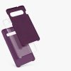 Kwmobile tok Samsung Galaxy S10 telefonhoz, szilikon, lila, 47732.197