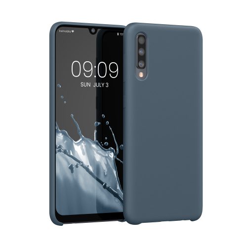 Kwmobile tok Samsung Galaxy A50 telefonhoz, szilikon, kék, 48715.202