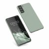 Kwmobile tok Samsung Galaxy S21 telefonhoz, szilikon, zöld, 54056.172