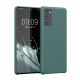 Kwmobile tok Samsung Galaxy S20 FE, szilikon, zöld, 53605.171