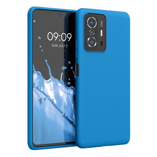 Kwmobile tok Xiaomi 11T/11T Pro telefonhoz, szilikon, kék, 56245.224