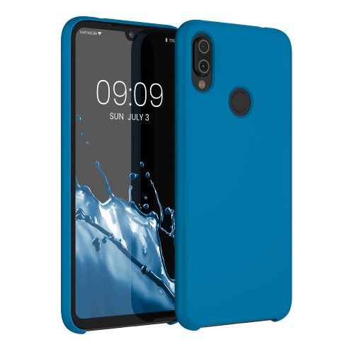 Kwmobile tok Xiaomi Redmi Note 7/Redmi Note 7 Pro telefonhoz, szilikon, kék, 48714.224