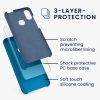 Kwmobile tok Xiaomi Redmi Note 7/Redmi Note 7 Pro telefonhoz, szilikon, kék, 48714.224