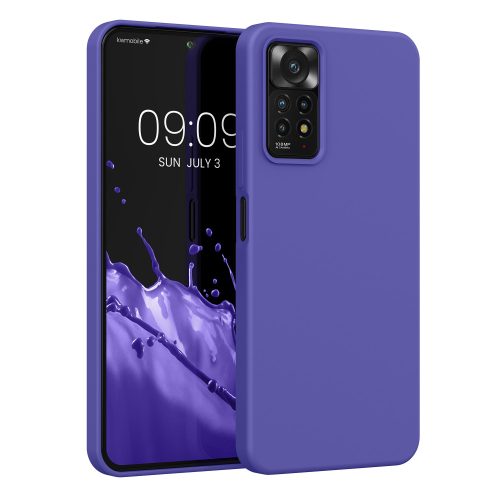 Kwmobile tok Xiaomi Redmi Note 11 Pro/Redmi Note 11 Pro 5G telefonhoz, szilikon, kék, 57373.234