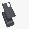 Kwmobile tok Xiaomi Redmi Note 11 Pro/Redmi Note 11 Pro 5G telefonhoz, szilikon, fekete, 57373.47