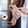 Kwmobile tok Xiaomi Redmi Note 11 Pro/Redmi Note 11 Pro 5G telefonhoz, szilícium, krémszínű, 57369.225