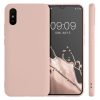 Kwmobile tok Xiaomi Redmi 9A/Redmi 9AT telefonhoz, szilikon, rózsaszín, 52847.225