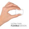 2 db-os tokkészlet Xiaomi Mi Watch Lite/Redmi Watchhoz, Kwmobile, átlátszó/fekete, szilikon, 54528.03