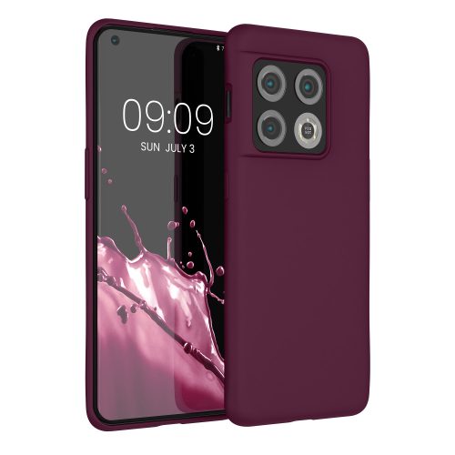 Kwmobile tok OnePlus 10 Pro telefonhoz, szilikon, lila, 57460.190