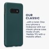 Kwmobile tok Samsung Galaxy S10e telefonhoz, szilikon, zöld, 47575.14