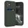 Kwmobile tok Apple iPhone 12 Minihez, szilikon, zöld, 55111.80