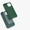 Kwmobile tok Apple iPhone 13 telefonhoz, szilikon, zöld, 55878.171