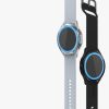 Számlapkeret Samsung Galaxy Watch 4 Classic (46 mm), Kwmobile, kék, alumínium, 56179.03 telefonhoz