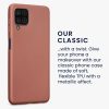 Kwmobile tok Samsung Galaxy M22 telefonhoz, szilikon, rózsaszín, 56278.211