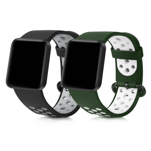 2 db szíj készlet Xiaomi Mi Watch Lite/Redmi Watchhoz, Kwmobile, Multicolor, Szilikon, 54831.05