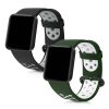 2 db szíj készlet Xiaomi Mi Watch Lite/Redmi Watchhoz, Kwmobile, Multicolor, Szilikon, 54831.05