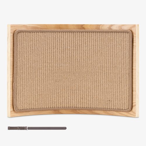 Függesztett macskaágy Navaris, fa, barna, 57581.01