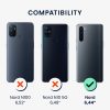 3 db Kwmobile védőfólia készlet OnePlus Nordhoz, arc, polimer, 57683.1