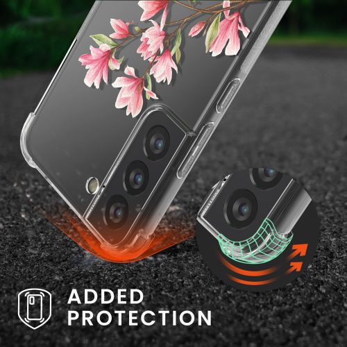 Kwmobile tok Samsung Galaxy S22 telefonhoz, szilikon, többszínű, 57746.01