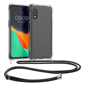   Kwmobile tok Samsung Galaxy Xcover Pro készülékhez, szilikon, átlátszó, 57723.03