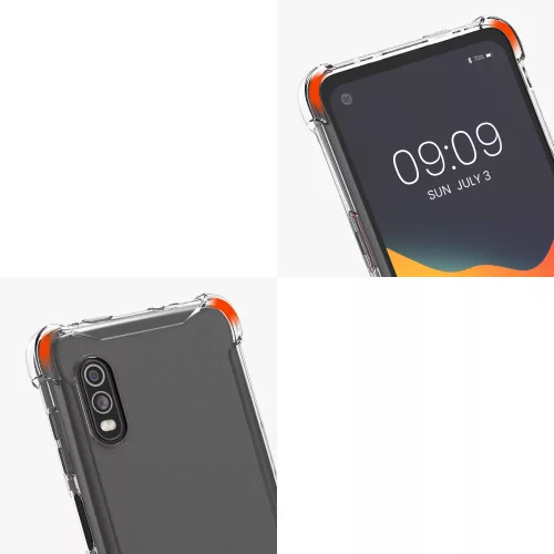 Kwmobile tok Samsung Galaxy Xcover Pro készülékhez, szilikon, átlátszó, 57723.03