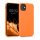 Kwmobile tok Apple iPhone 11 telefonhoz, szilikon, narancs, 50791.150
