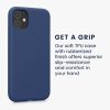 Kwmobile tok Apple iPhone 11 telefonhoz, szilikon, kék, 50791.116