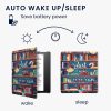 Amazon Kindle Oasis 10 tok, Kwmobile, többszínű, ökológiai bőr, 49417.07