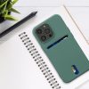 Kwmobile tok Apple iPhone 13 Pro telefonhoz, szilikon, zöld, 57749.166