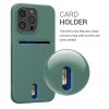 Kwmobile tok Apple iPhone 13 Pro telefonhoz, szilikon, zöld, 57749.166